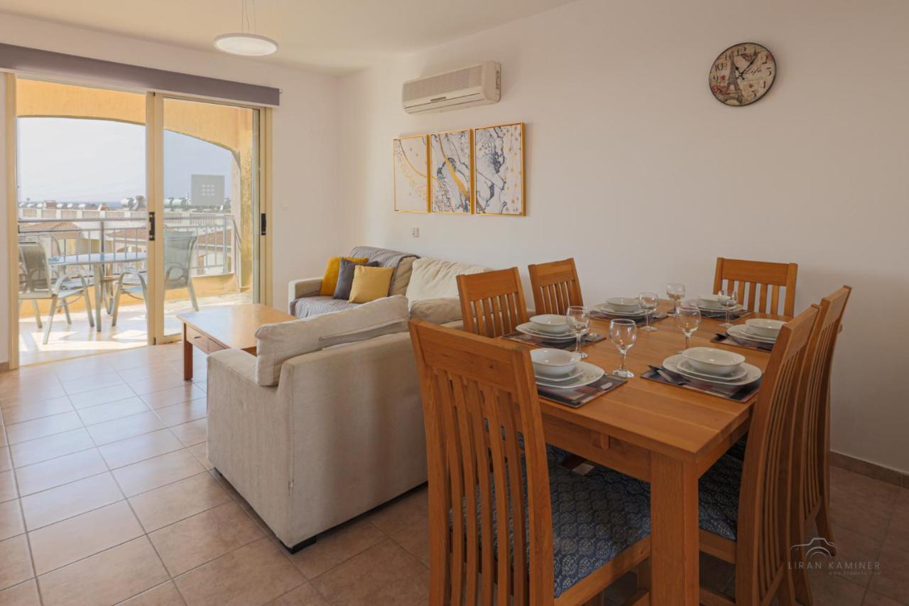 Royal Seacrest Crown-Jewel, 2B, Pools, Sea, Center Apartment Paphos Luaran gambar