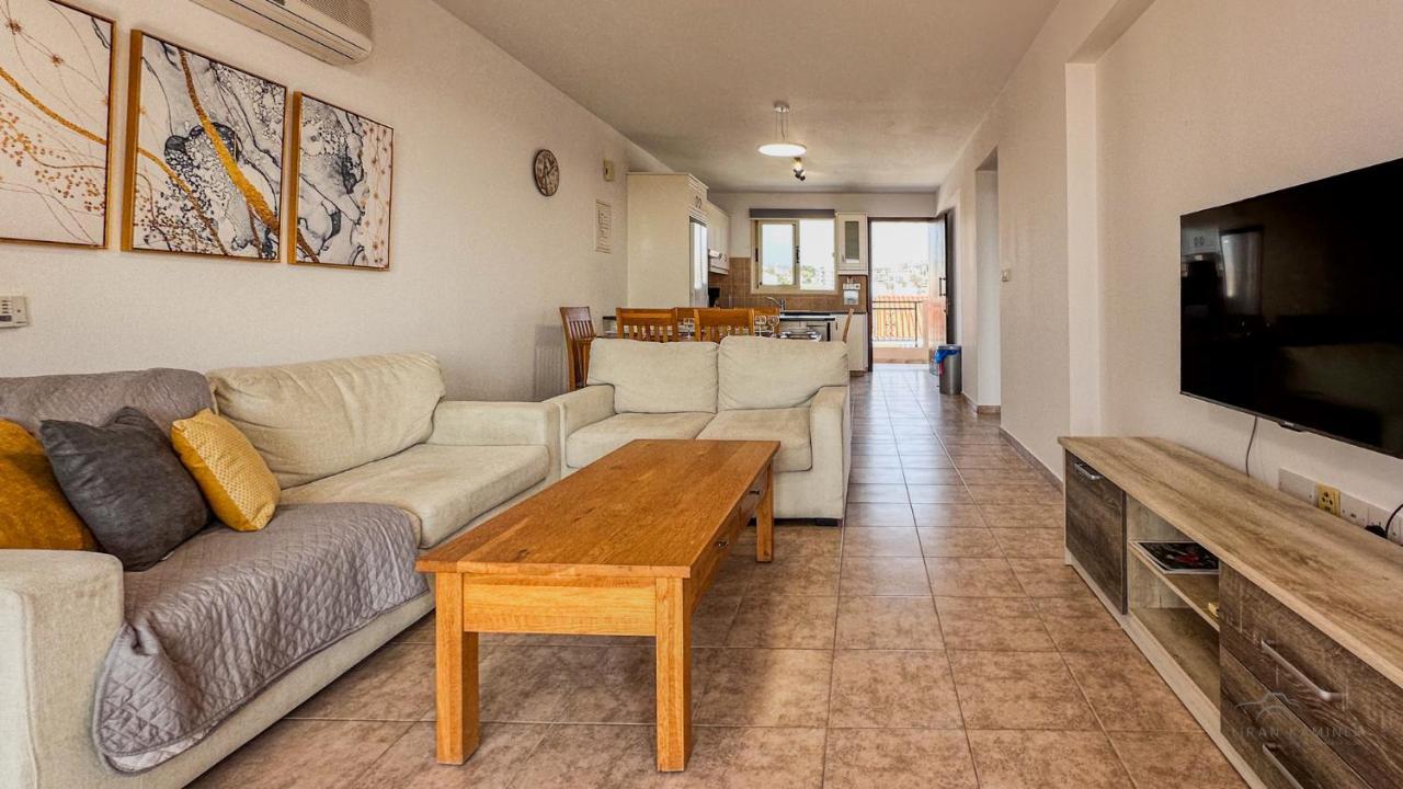Royal Seacrest Crown-Jewel, 2B, Pools, Sea, Center Apartment Paphos Luaran gambar