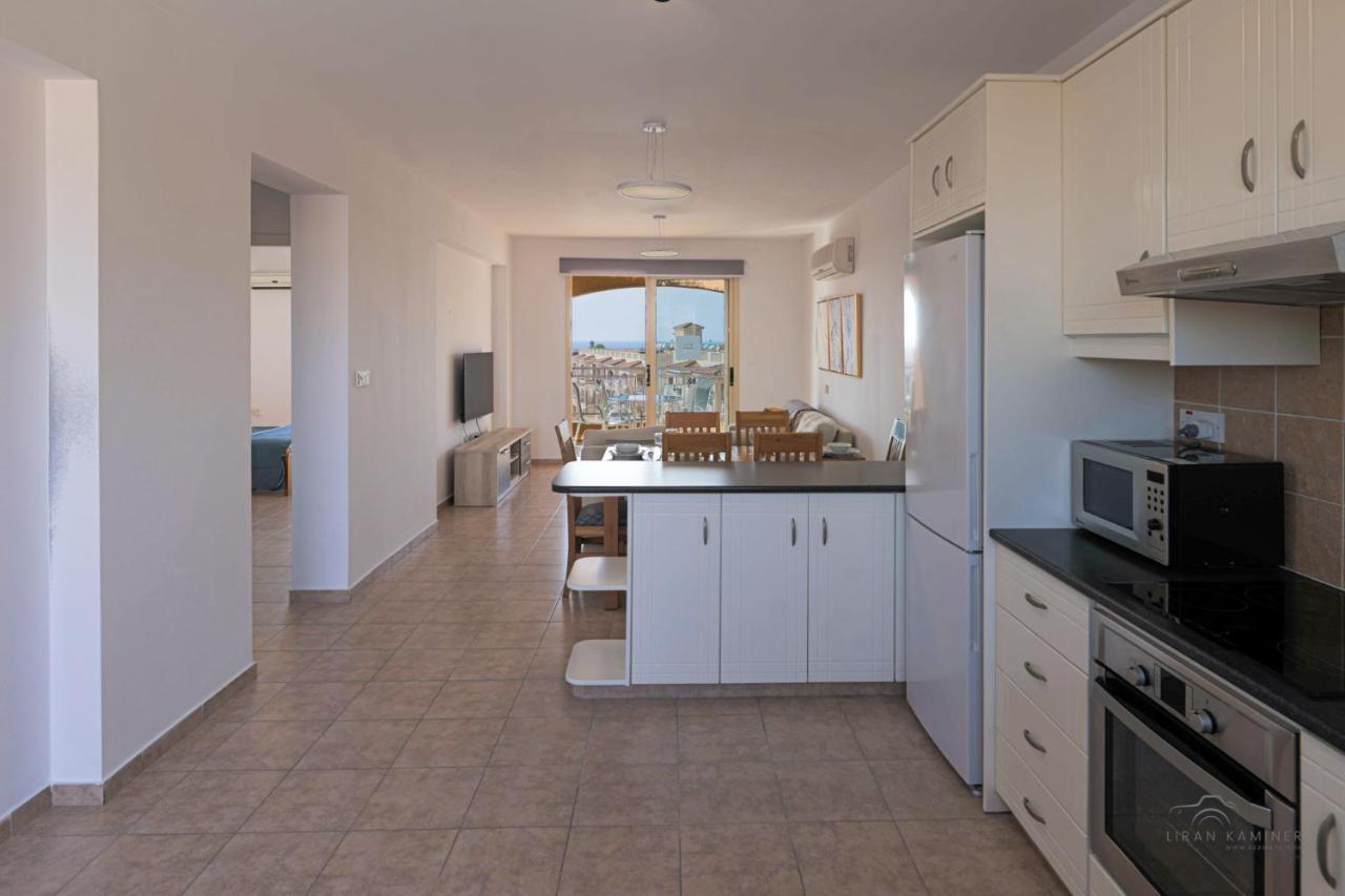 Royal Seacrest Crown-Jewel, 2B, Pools, Sea, Center Apartment Paphos Luaran gambar
