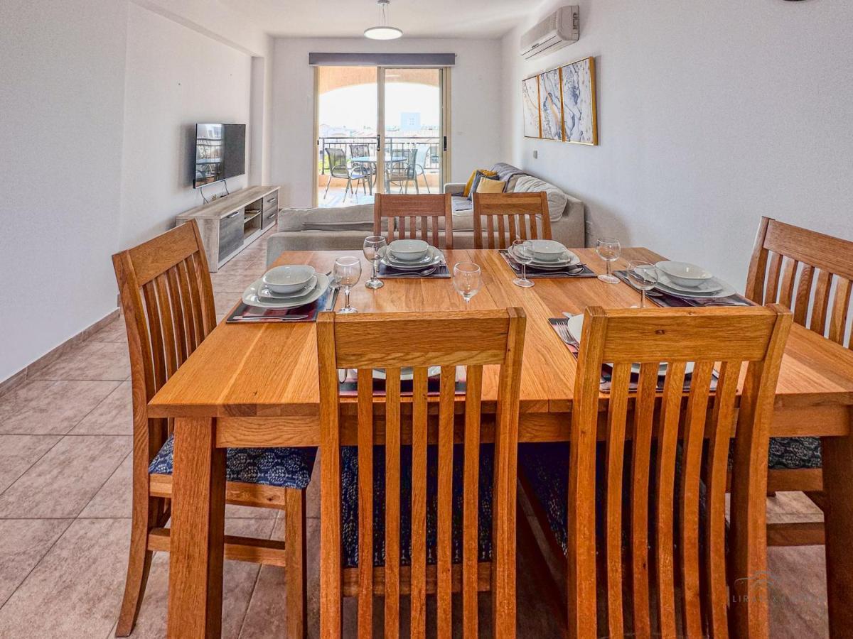 Royal Seacrest Crown-Jewel, 2B, Pools, Sea, Center Apartment Paphos Luaran gambar